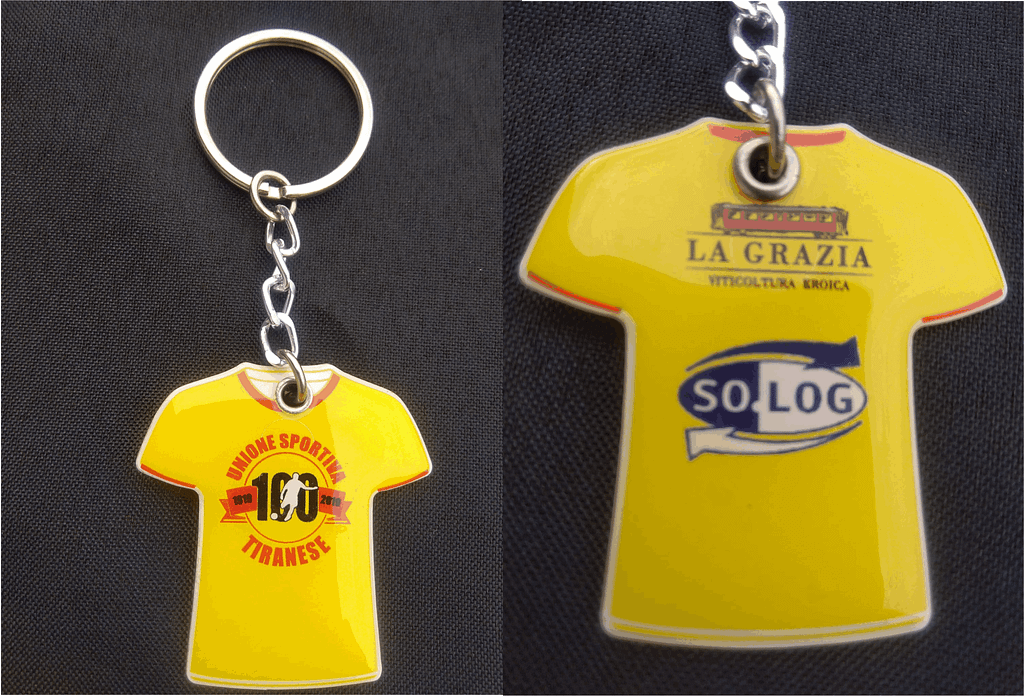 Portachiavi maglia calcio personalizzati discount