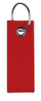 portachiavi in feltro rosso portachiavi in feltro rosso