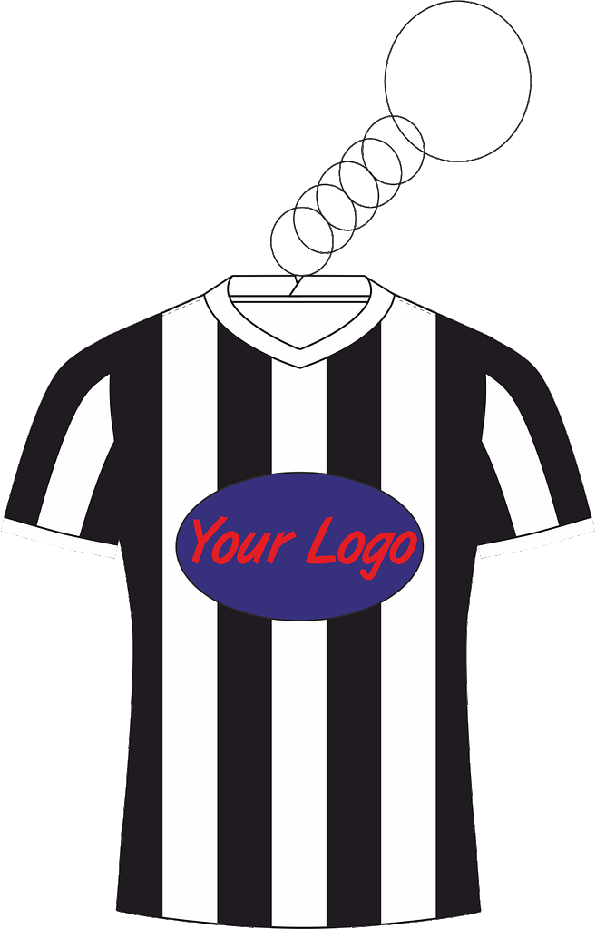 portachiavi maglia bianco nero portachiavi maglia bianco nero