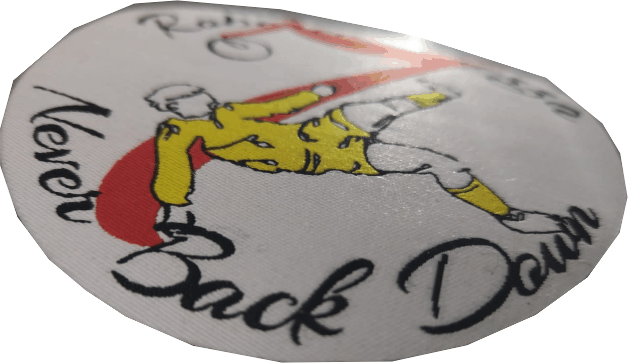 prospettiva della patch personalizzata della scuola calcio roberto frezza prospettiva patch personalizzata roberto frezza