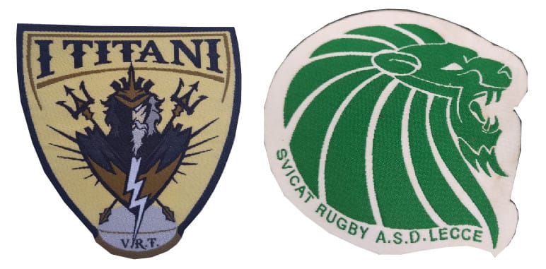 toppe ricamate personalizzate per squadre rugby vs logo toppe ricamate personalizzate per squadre rugby