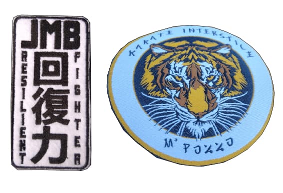 toppe ricamate personalizzate per arti marziali esempi con logo toppe ricamate personalizzate per arti marziali esempi