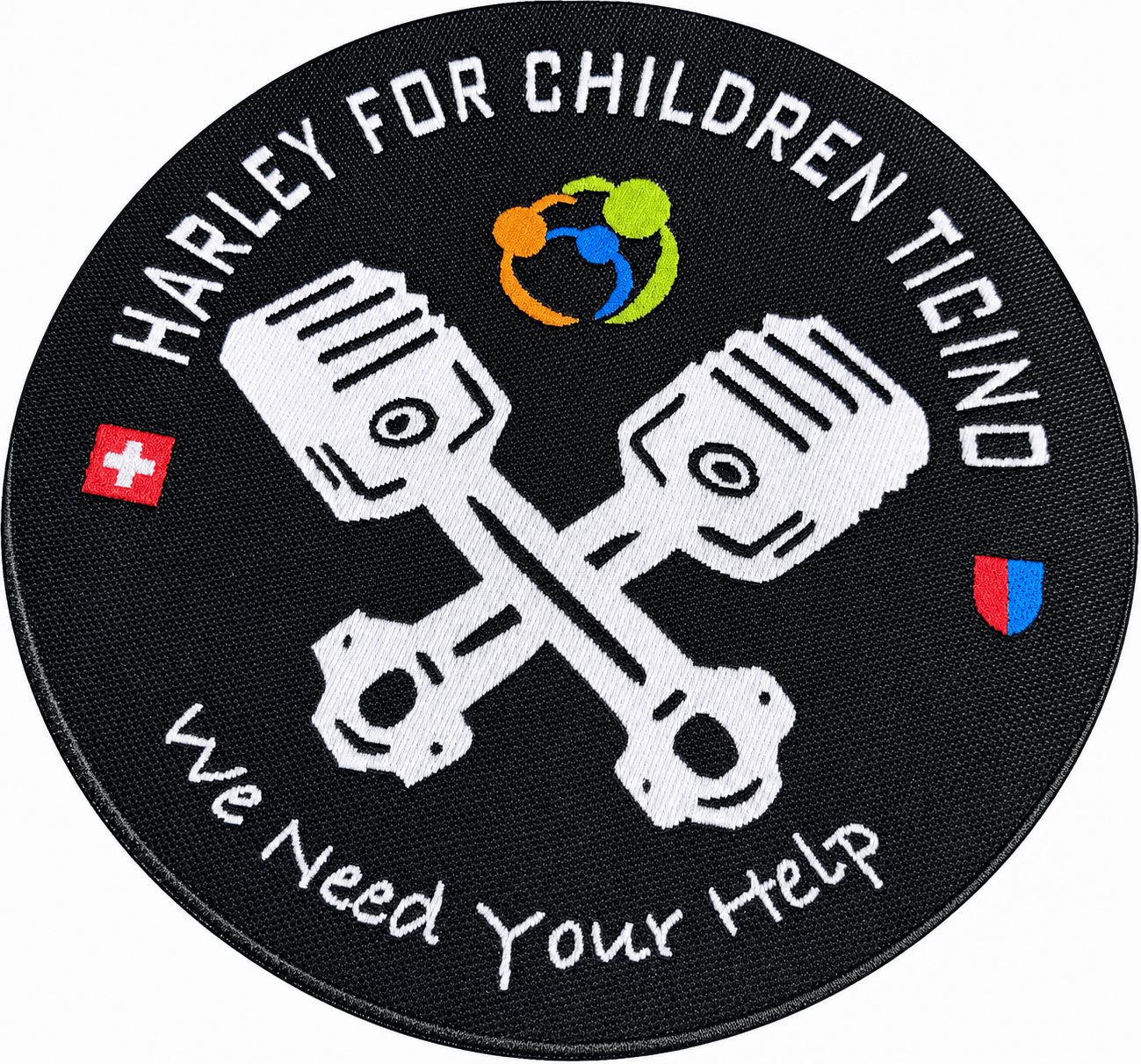 patch MOTOCLUB harley for children TICINO patch MOTOCLUB harley for children