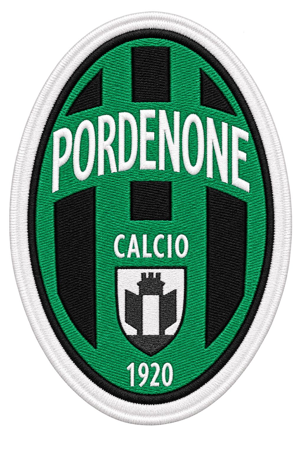 patch in alta definizione del pordenone calcio personalizzata patch in alta definizione del pordenone calcio