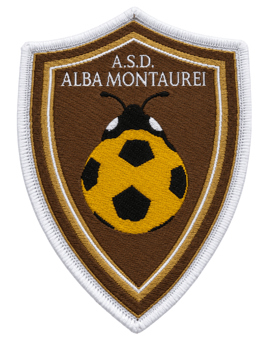 patch personalizzate con logo della squadra di calcio alba montaurei patch squadra di calcio alba montaurei