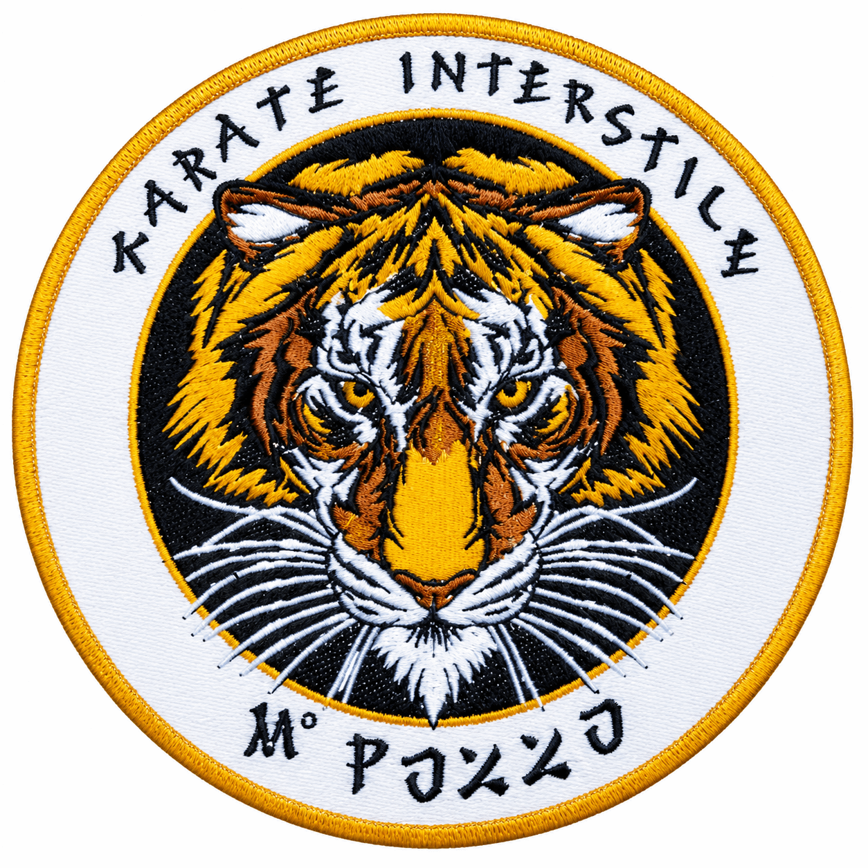 patch karate interstile personalizzata patch karate interstile