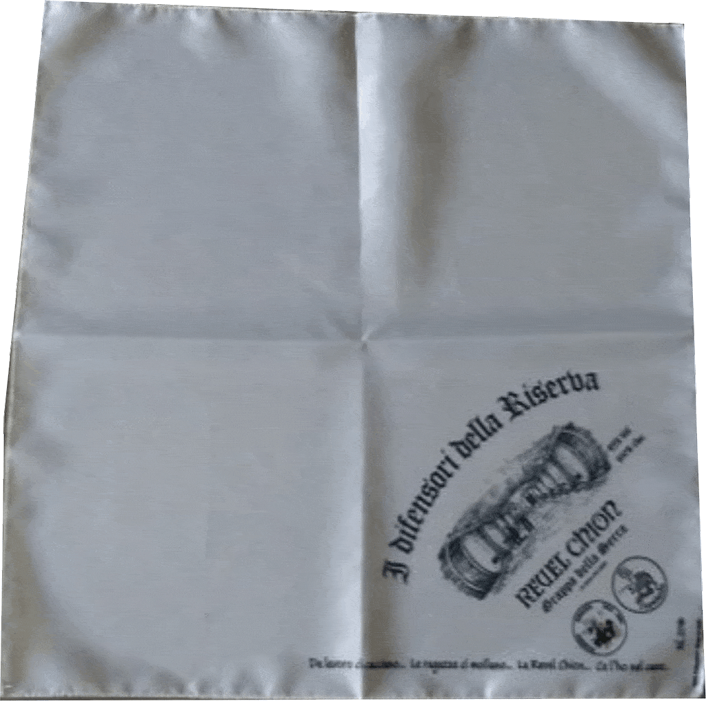 foulard personalizzati economici per i Difensori della riserva in colore bianco foulard personalizzati economici dei Difensori della riserva