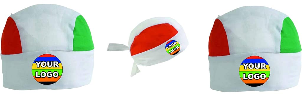 bandane tricolori da pizzaiolo bandane tricolori da pizzaiolo