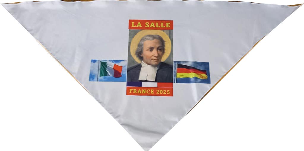 Foulard per Pellegrinaggi La Salle personalizzato Foulard per Pellegrinaggi La Salle