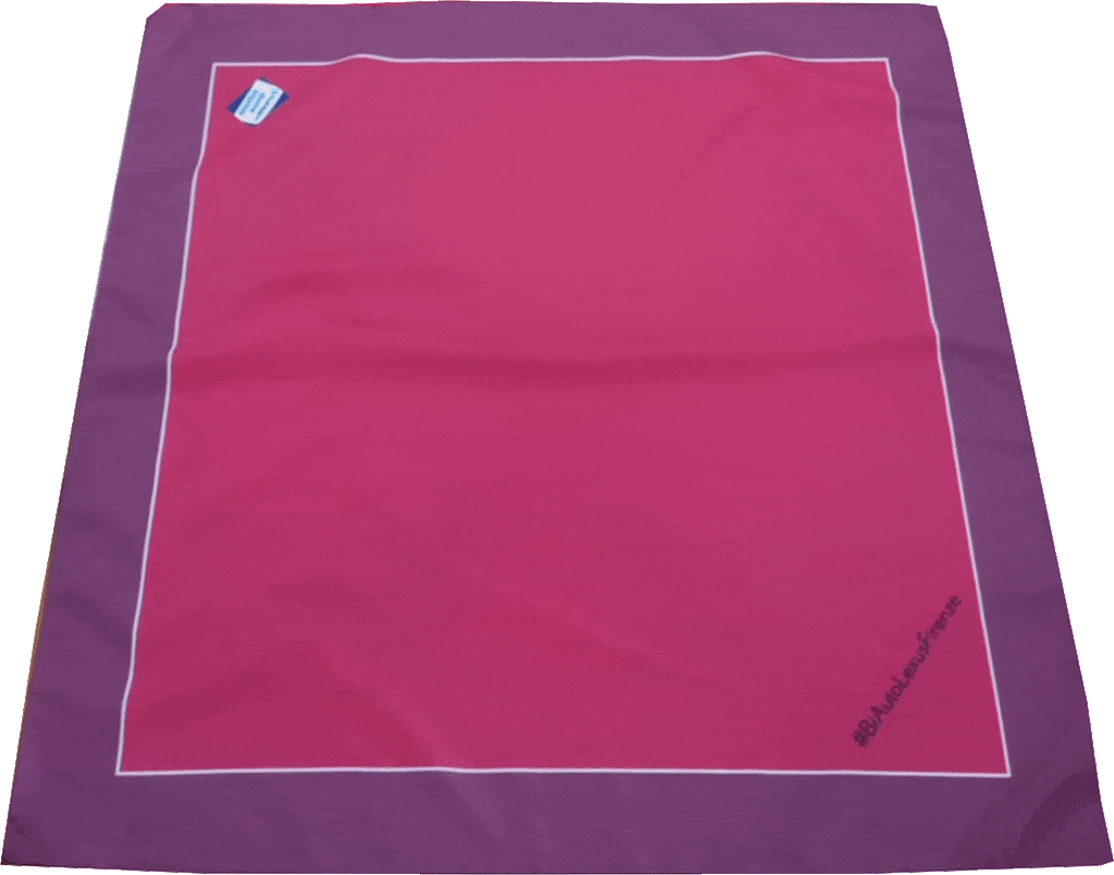 foulard confartigianato viola personalizzato foulard confartigianato viola