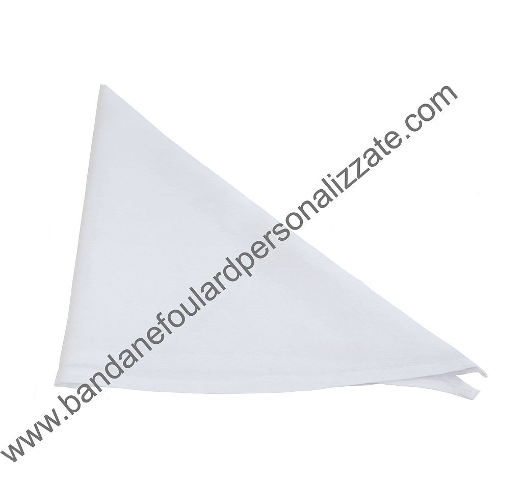 bandana triangolare bianco bandana triangolare bianco