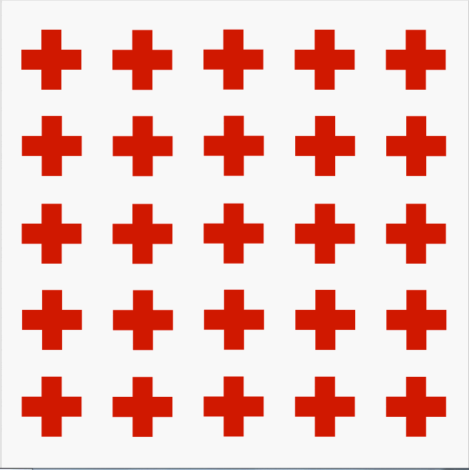 foulard croce rossa foulard croce rossa