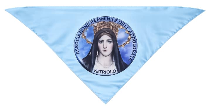 Foulard per Pellegrinaggi Vetriolo Personalizzato Foulard per Pellegrinaggi Vetriolo