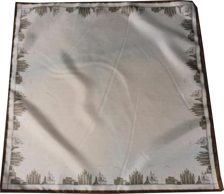 Foulard quadrato matrimonio con fiori Personalizzato Foulard quadrato matrimonio con fiori