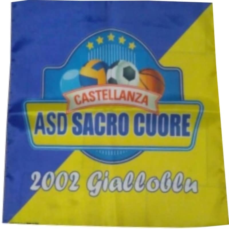 Lavori svolti di foulard personalizzati del sacro Cuore di Castellanza Lavori svolti di foulard personalizzati sacro cuore