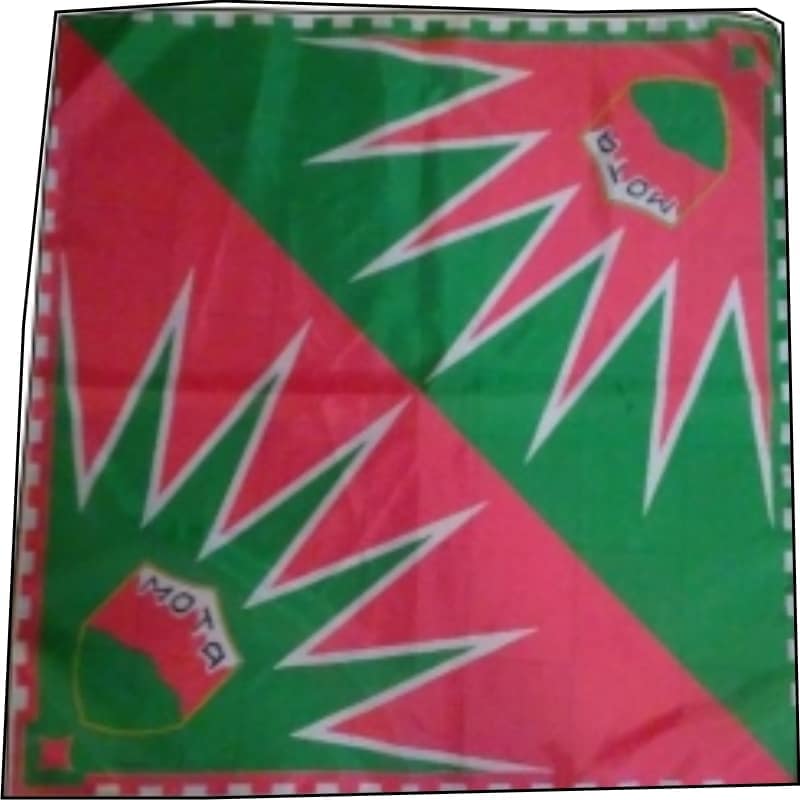 Lavori svolti di foulard personalizzati della contrada Mota di Copparo Lavori svolti di foulard personalizzati contrada mota