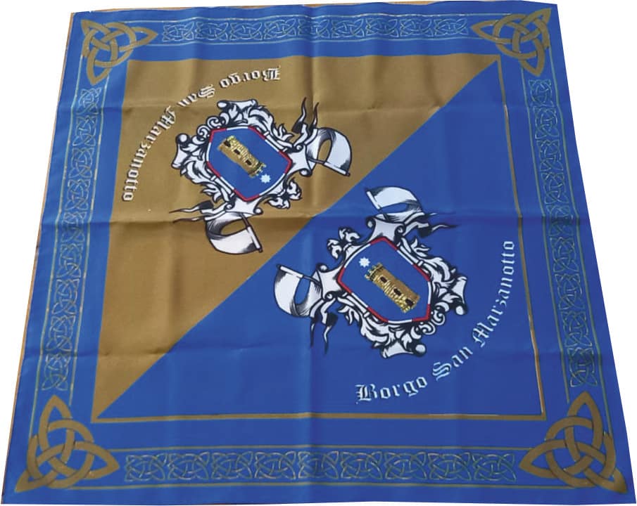 Foulard personalizzato Rione San Marzanotto Foulard Rione San Marzanotto