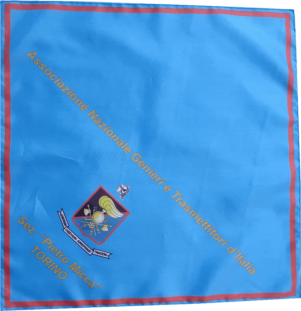 FOULARDS grandi personalizzati con logo accademia torino FOULARDS grandi personalizzati accademia torino