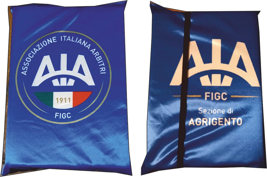 cuscino da stadio Aia Agrigento personalizzato in piccole quantità cuscino da stadio Aia Agrigento personalizzato