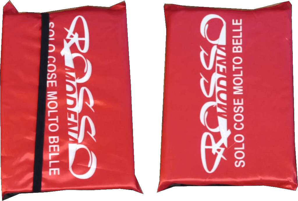 cuscino semi impermeabile con elastico rosso modena cuscino semi impermeabile rosso modena