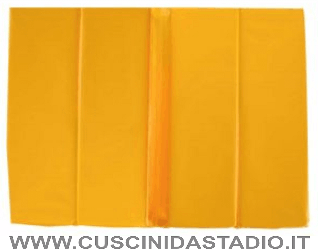 cuscino da stadio pieghevole a 3 ante colore giallo cuscino da stadio pieghevole colore giallo