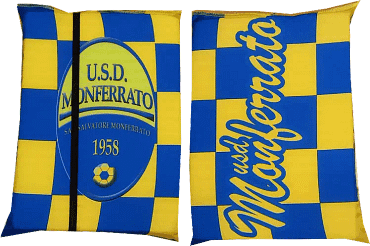cuscino da stadio monferrato calcio personalizzato cuscino da stadio monferrato calcio