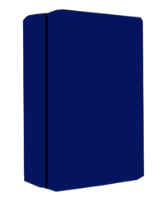 cuscino da stadio a libro tinta unita blu navy cuscino da stadio tinta unita blu navy