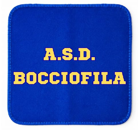 Cuscino Promozionale Bocciofila personalizzato Cuscino Promozionale Bocciofila