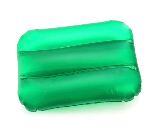 cuscino gonfiabile verde personalizzabile cuscino gonfiabile verde
