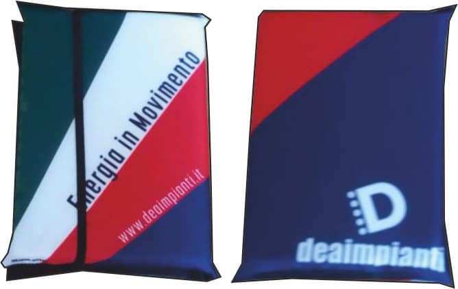 Cuscino Reversibile Dea Impianti personalizzato Cuscino Reversibile Dea Impianti