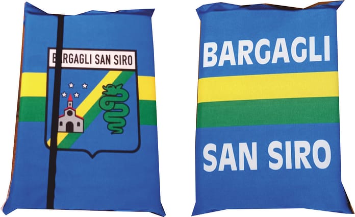 Cuscino da stadio Bargagli San Siro personalizzato Cuscino da stadio Bargagli San Siro