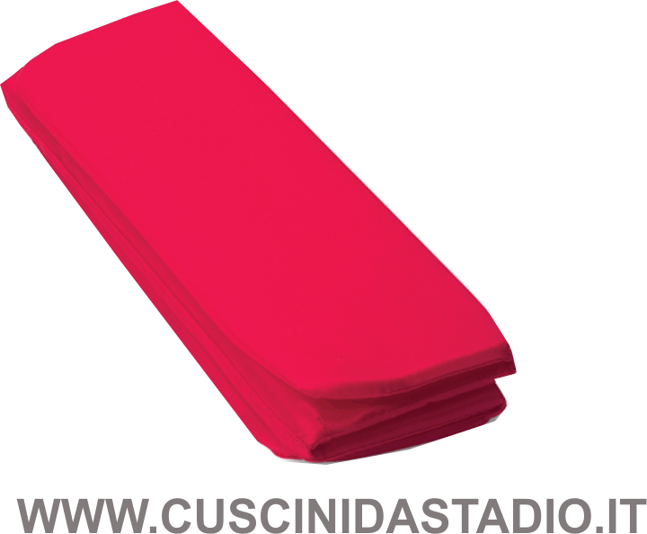 cuscino da stadio piegevole chiuso rosso cuscino piegevole chiuso rosso