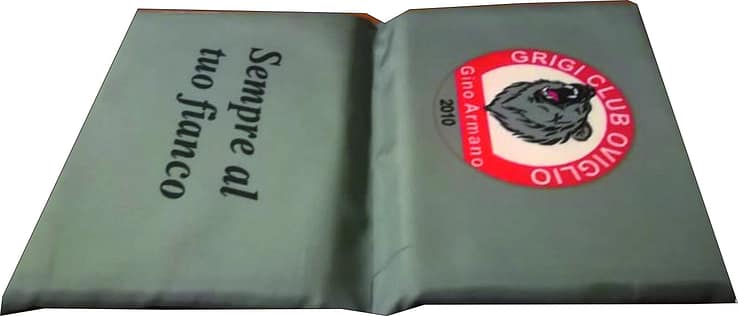 Cuscino consegna Veloce Grigi Club Oviglio Personalizzato Cuscino consegna Veloce Grigi Club Oviglio