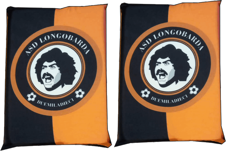 cuscino da stadio a libro con elastico longobarda cuscino longobarda