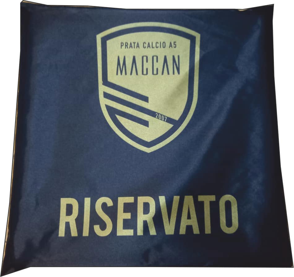 cuscino da stadio quadrato Maccan Prata calcio a 5 cuscino da stadio quadrato Maccan Prata
