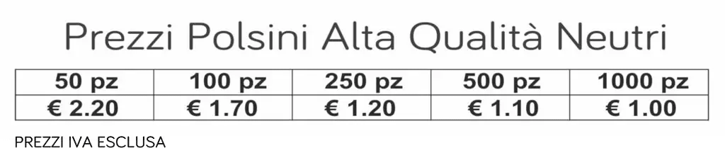prezzi dei polsini in spugna alta qualità prezzi polsini in spugna alta qualità