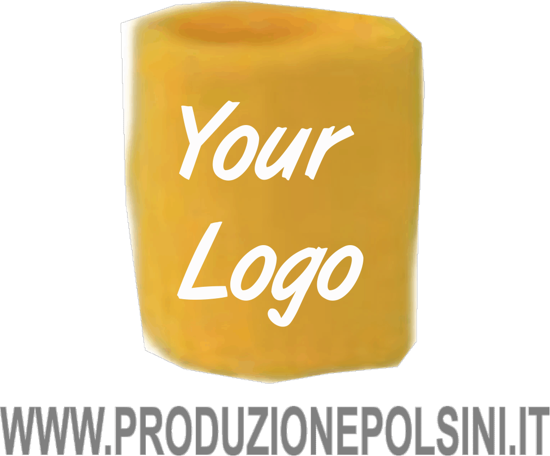 polsino personalizzato giallo polsino personalizzato giallo