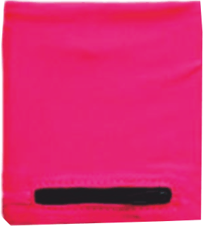 polsino fucsia da running polsino fucsia