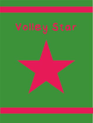 polsino volley star personalizzato polsino volley star