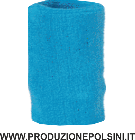 polsiera di colore azzurro polsiera azzurra