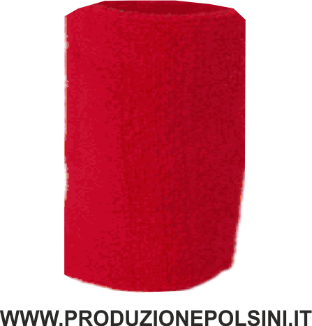 polsiera di colore rosso polsiera rossa