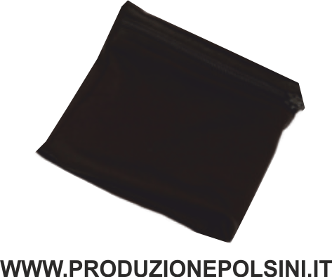 polsini con tasca di colore nero polsini con tasca neri