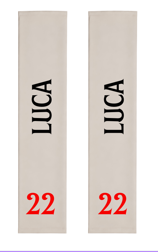 MANICOTTI CON NUMERO LUCA 22 MANICOTTI CON NUMERO LUCA