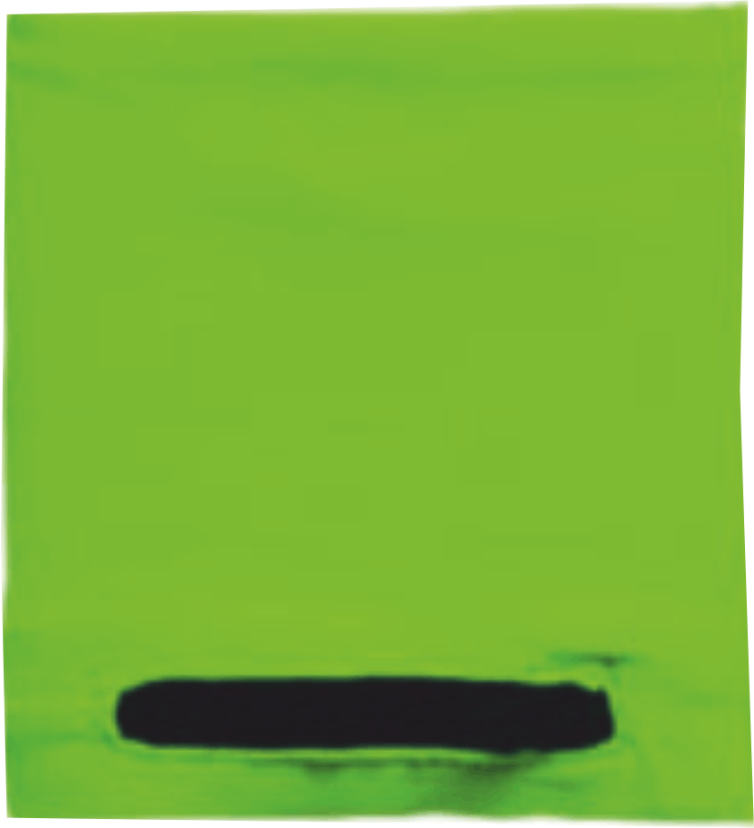 polsino da running di colore verde polsino da running verde