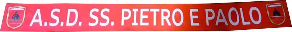 sciarpa economica personalizzata pietro e paolo in digitale sciarpa economica personalizzata pietro e paolo