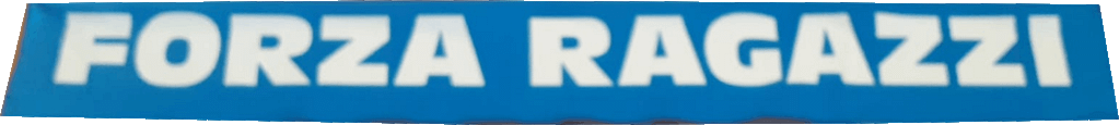 sciarpa forza ragazzi sciarpa forza ragazzi
