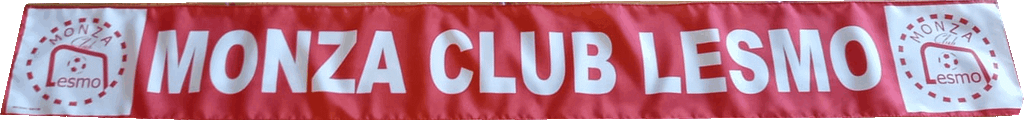 sciarpa monza club lesmo sciarpa monza club lesmo