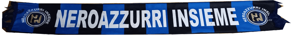 sciarpa nerazzurri insieme sciarpa nerazzurri insieme