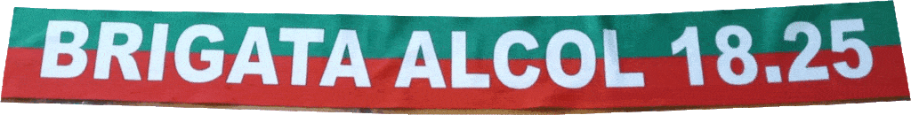 sciarpa economica personalizzata brigata alcol 18,25 in digitale sciarpa economica personalizzata brigata alcol 18,25