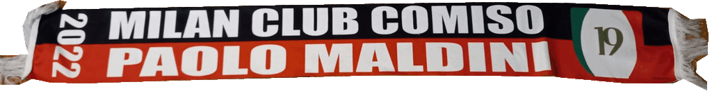 sciarpa milan club comiso sciarpa milan club comiso